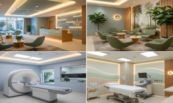 دکوراسیون مطب سونوگرافی و رادیولوژی